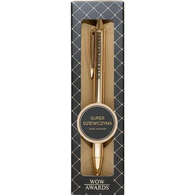 Be Happy Gifts, długopis z grawerem, Super dziewczyna