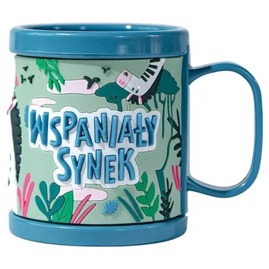 Be-Happy Gifts, kubek dla dziecka 3D, Wspaniały Synek