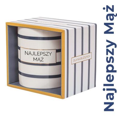 Be-Happy Gifts, kubek prezentowy, Najlepszy Mąż