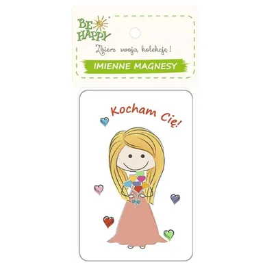 Be-Happy Gifts, magnes na lodówkę, Kocham Cię!