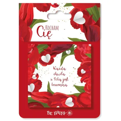 Be-Happy Gifts, magnes na prezent, Kocham Cię