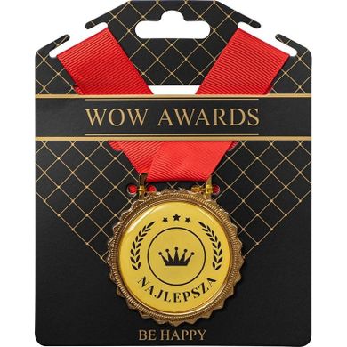 Be-Happy Gifts, medal prezentowy z napisem, Najlepsza