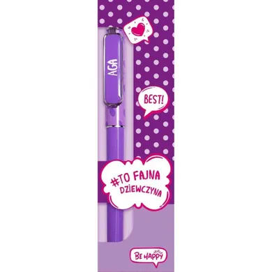 Be Happy Gifts, Pop Art, długopis, Aga
