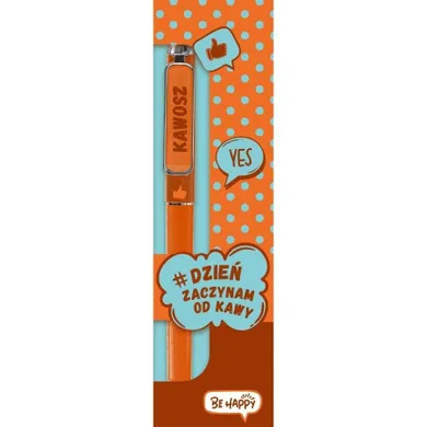 Be Happy Gifts, Pop Art, długopis, Kawosz