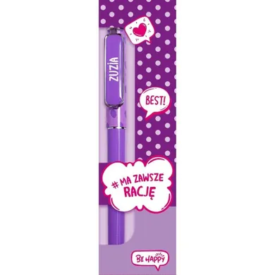 Be Happy Gifts, Pop Art, długopis, Zuzia