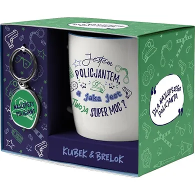 Be-Happy Gifts, zestaw prezentowy dla Najlepszego Policjanta