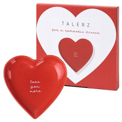 Be Happy, Love You More, talerzyk, w kształcie serca