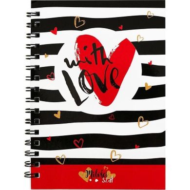 Be Happy, notes na sprężynie, With Love, 1 szt.