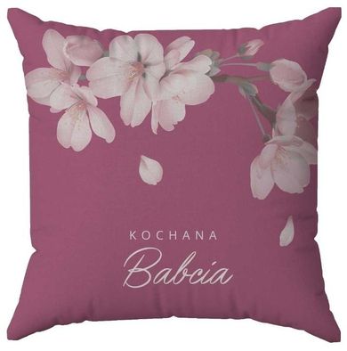 Be Happy, poduszka dekoracyjna, Kochana Babcia, 40-40 cm