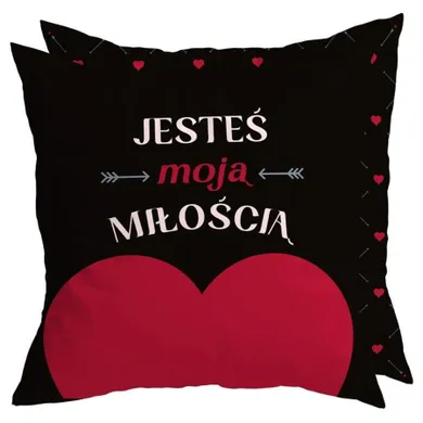 Be Happy, poduszka na Walentynki, Jesteś moją miłością