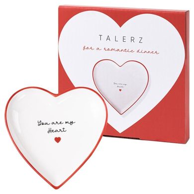 Be Happy, talerzyk, w kształcie serca