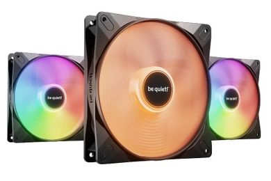 Be Quiet!, wentylatorlight wings lx 140mm pwm triple pack