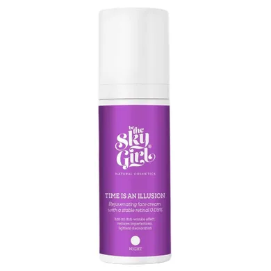 Be The Sky Girl, Time Is An Illusion odmładzający krem do twarzy ze stabilnym retinalem 0.09%, 30 ml