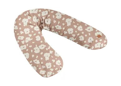 Beaba, Big Flopsy, ergonomiczna poduszka rogal dla kobiet w ciąży i do karmienia, savannah bloom
