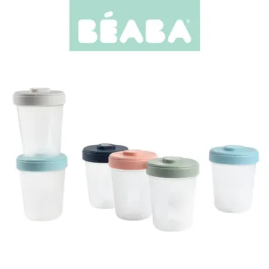 Beaba, Clip, zestaw słoiczków, 6 szt., 250 ml