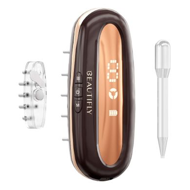 Beautifly, LaserBoost Pro Dark, wielofunkcyjny grzebień na porost włosów