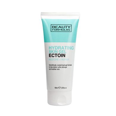 Beauty Formulas, nawilżający żel do skóry z ektoiną, 100 ml