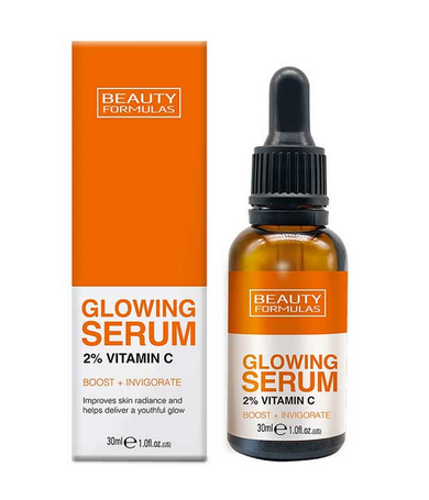 Beauty Formulas, serum, 2%wit C, rozjaśniające, 30 ml