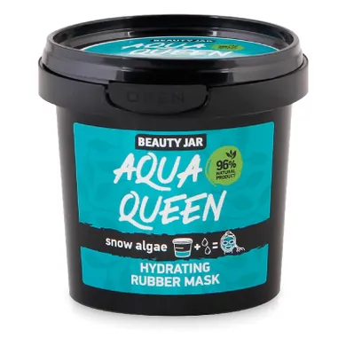 Beauty Jar, Aqua Queen, nawilżająca maska do twarzy z ekstraktem z alg, 20 g