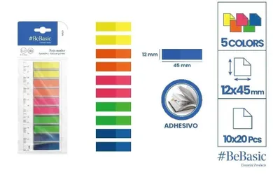 Bebasic, zakładki indeksujące samoprzylepne