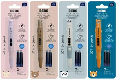 Bebe, Friends, pióro wieczne + 2 naboje