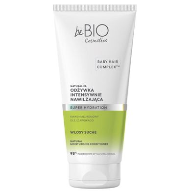 BeBio Ewa Chodakowska, Baby Hair Complex, naturalna odżywka intensywnie nawilżająca do włosów suchych, 200 ml