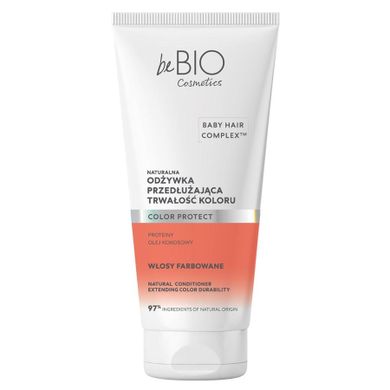 BeBio Ewa Chodakowska, Baby Hair Complex, naturalna odżywka przedłużająca trwałość koloru, 200 ml