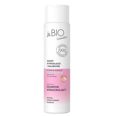 BeBio Ewa Chodakowska, Baby Hair Complex, naturalny szampon wzmacniający do włosów wypadających i osłabionych, 300 ml