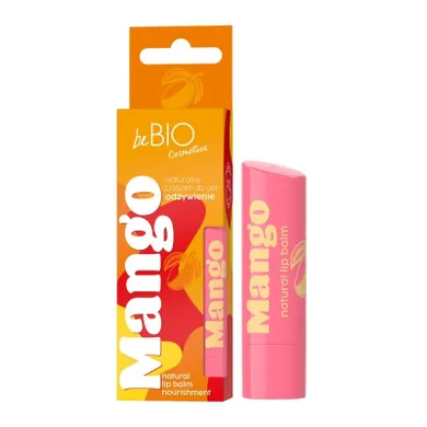 BeBio Ewa Chodakowska, naturalny odżywczy balsam do ust, Mango, 5g