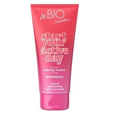 BeBio Ewa Chodakowska, Start Your Active Day, naturalny peeling-maska do ciała regeneracja, 200 ml