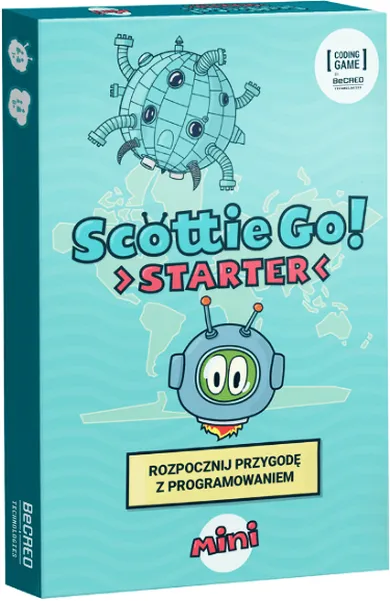 BeCreo, Scottie Go! Starter mini, gra edukacyjna