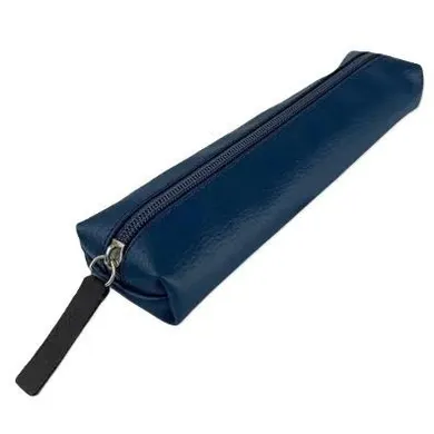 Bee-bee, piórnik jamnik, tuba, ekoskóra, Dark Blue