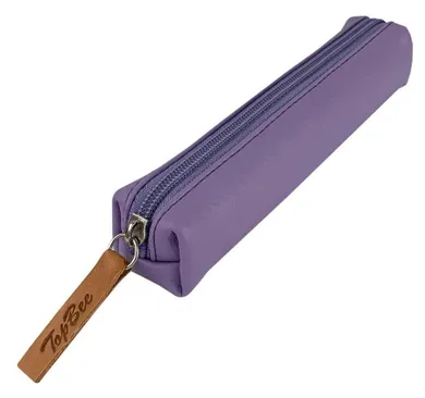 Bee-bee, piórnik mini, prostokąt, fiolet pastel