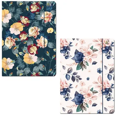 Bee-bee, teczka z gumką A4, Garden, 1 szt.