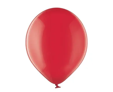Belbal, balony, Crystal Royal, czerwone, 50 szt.