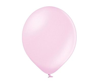 Belbal, balony metaliczne, różowe, 100 szt.