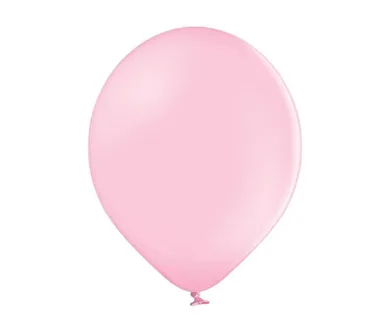 Belbal, balony pastelowe, różowe, 30 cm, 50 szt.