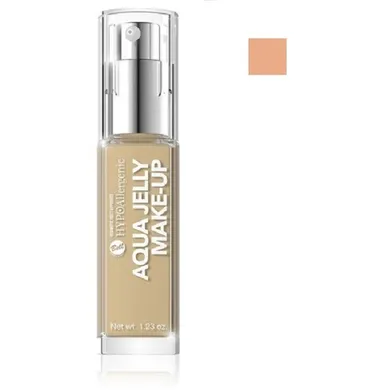 Bell, HypoAllergenic, hypoalergiczny podkład nawilżająco-matujący o konsystencji galaretki, 02 Light Sand Beige, 30 g