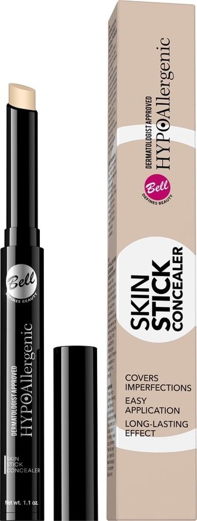 Bell, HypoAllergenic, korektor maskujący w sztyfcie, nr 025 Vanilla