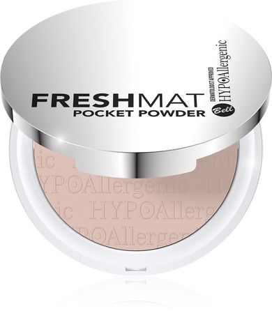 Bell, Hypoallergenic, puder matujący w kamieniu, Fresh Mat Pocket, nr 01, 11g