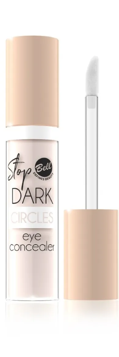 Bell, korektor rozświetlający pod oczy w płynie, Stop Dark Circles nr 01 Soft Porcelain