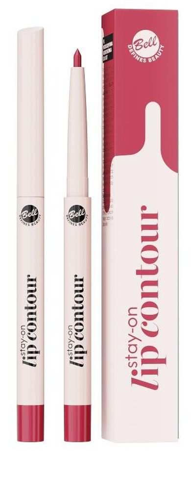 Bell, Stay-on Lip Contour, konturówka do ust, 04 true red, 026 g