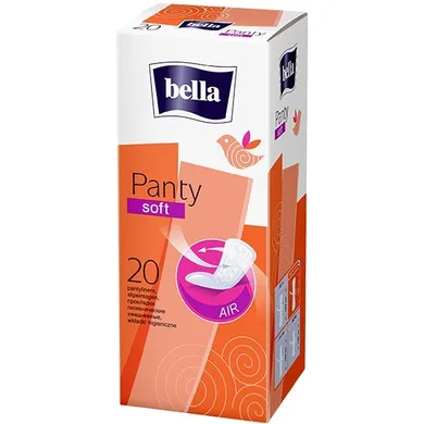 Bella, Panty Soft, wkładki higieniczne, 20 szt.