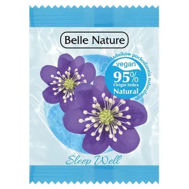 Belle Nature, musująca kula do kąpieli, sleep well, 24g