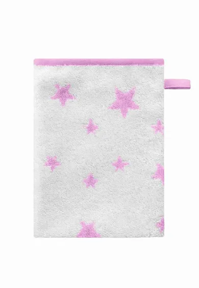 Bellybutton, Gwiazdki, myjka do kąpieli, biało-różowa