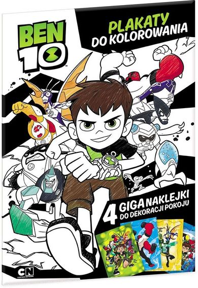 Ben 10. Plakaty do kolorowania