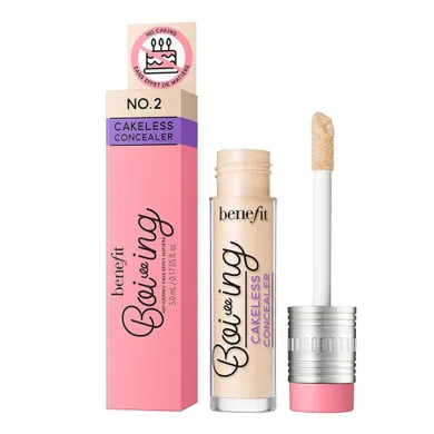 Benefit, Boi-Ing Cakeless Concealer, mocno kryjący korektor w płynie, 02 Fair Warm, 5 ml