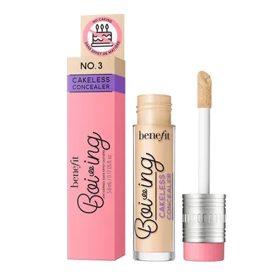 Benefit, Boi-ing Cakeless Concealer, mocno kryjący korektor w płynie, 03 Light Neutral, 5 ml