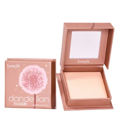 Benefit, Dandelion Twinkle Soft Nude-Pink Highlighter, rozświetlacz o delikatnym bladoróżowym odcieniu, 3g