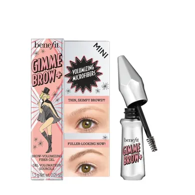 Benefit, Gimme Brow+ Mini, żel dodający brwiom objętości, nr 3, 1.5 g